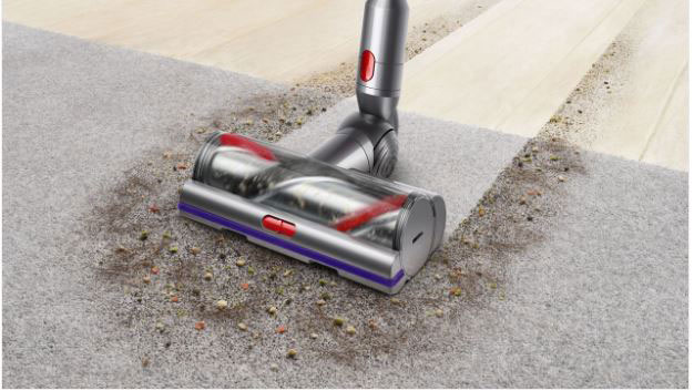 Dyson V11 Torque Drive is cleaning door